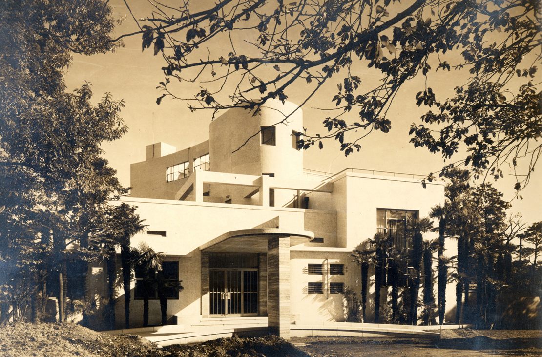 1938年竣工当時の原邦造邸