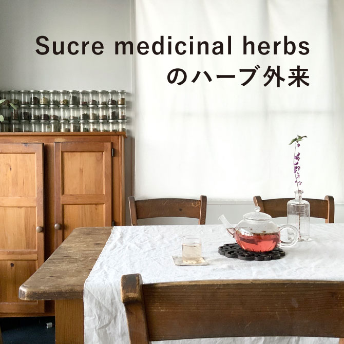 Sucre medicinal herbs のハーブ外来