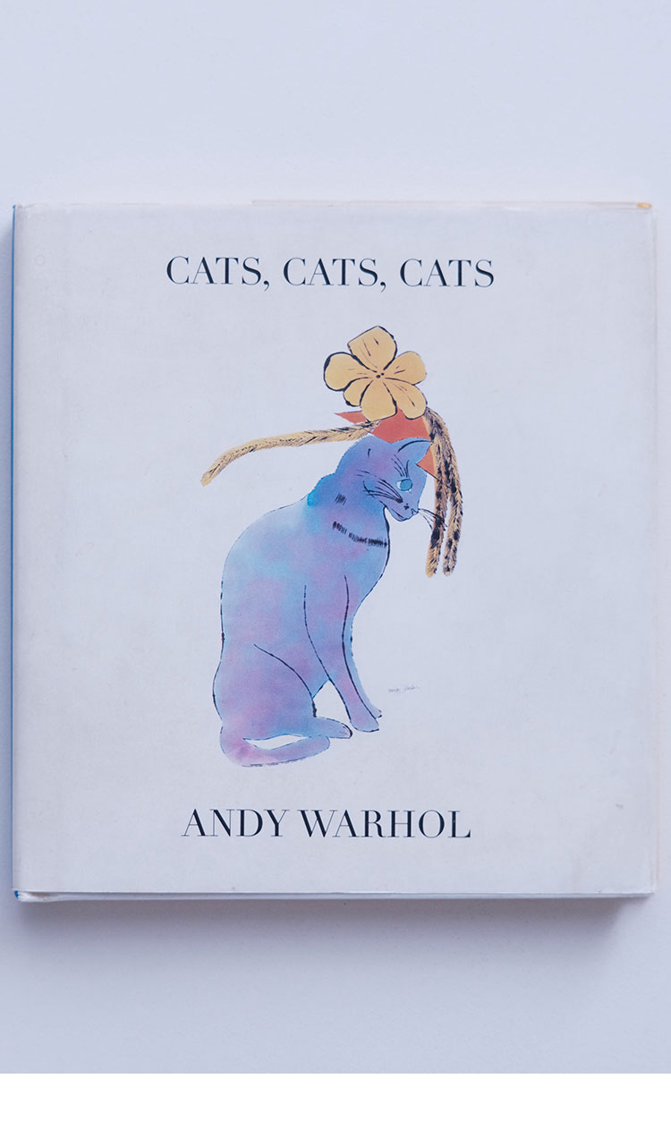アンディ・ウォーホルが描いた猫 『ANDY WARHOL ／ CATS, CATS, CATS ...