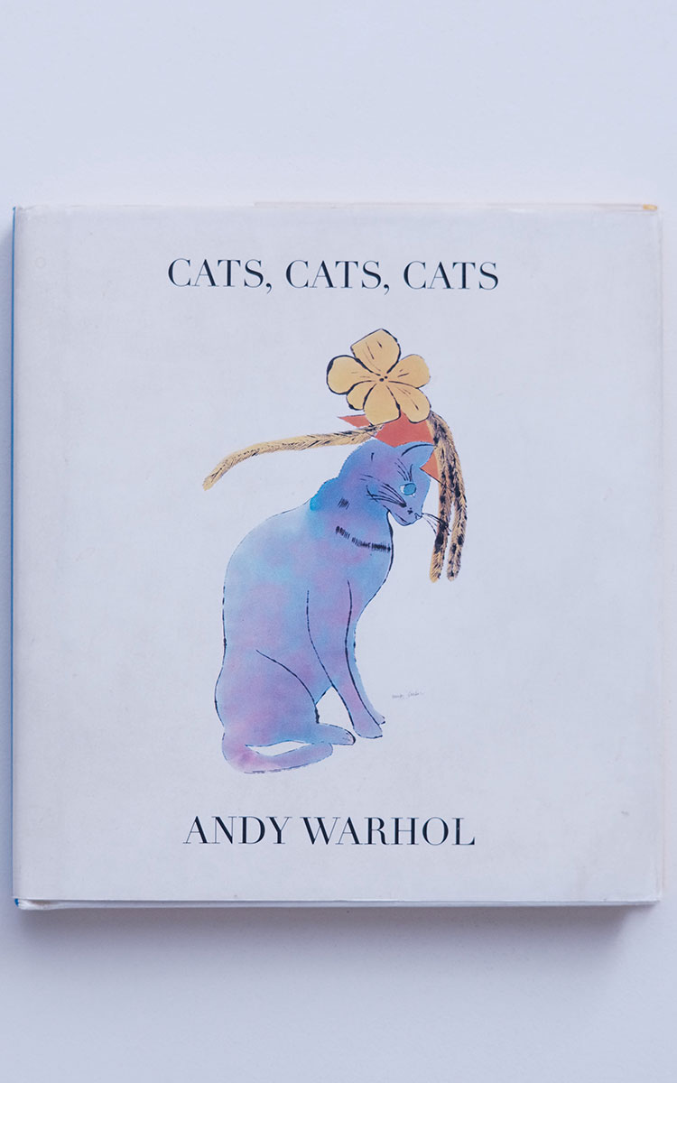 アンディ・ウォーホルが描いた猫 『ANDY WARHOL ／ CATS, CATS, CATS